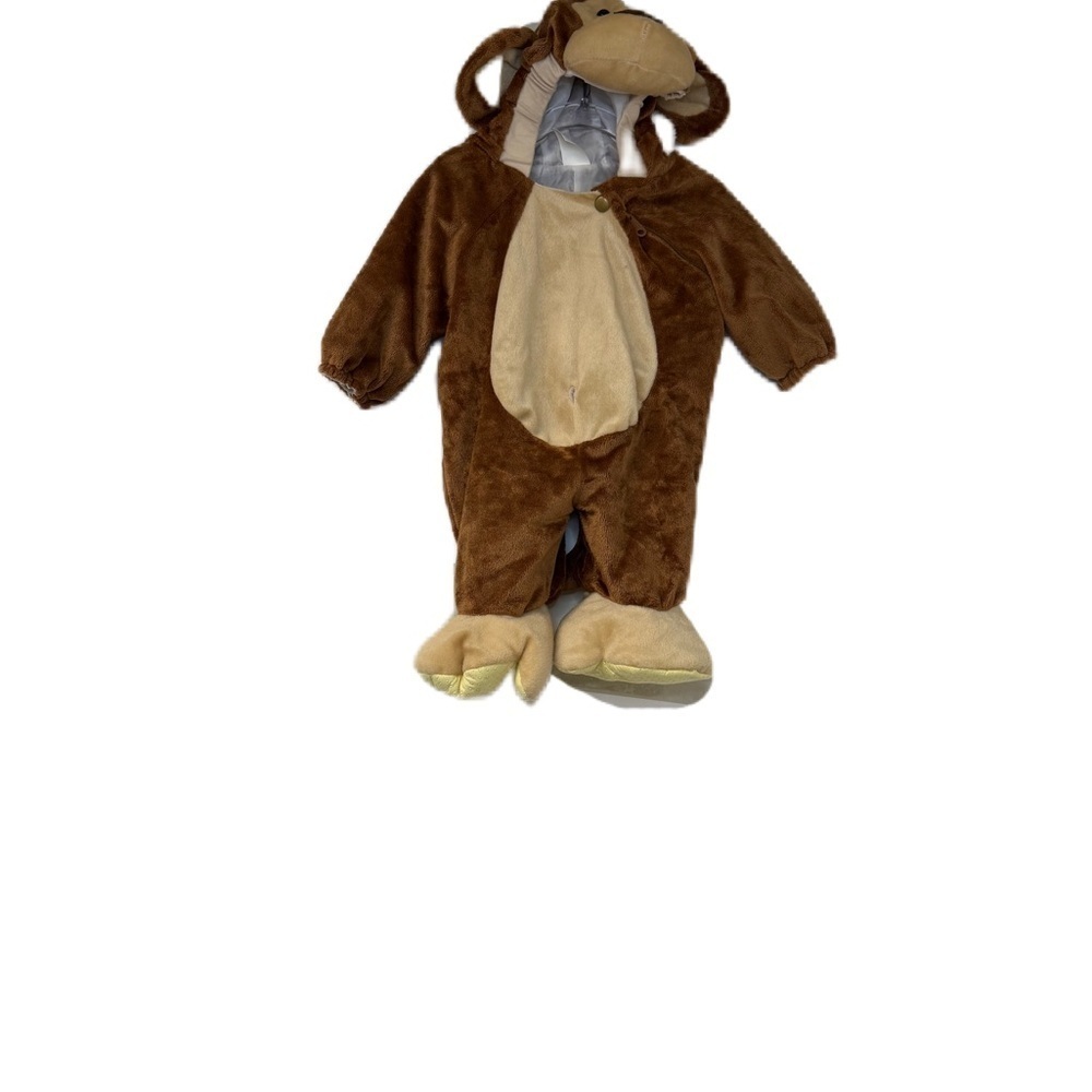 Cute Brown Monkey Kids Costume
